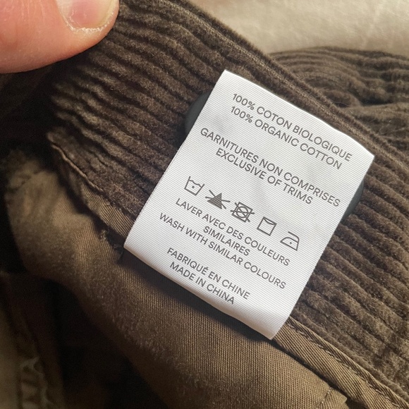 Frank And Oak Men's Jamie Tapered Corduroy - Brown - Mens 31 - Picture 6 of 6